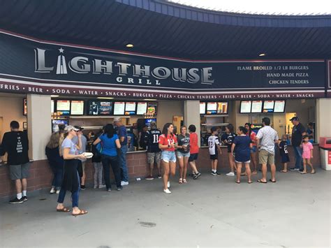 FOOD & DRINK. Gillette Stadium says they have more than 500 concession stands (permanent and mobile) at the stadium. And get this - on a typical game day, Patriots fans eat more than one ton of ...